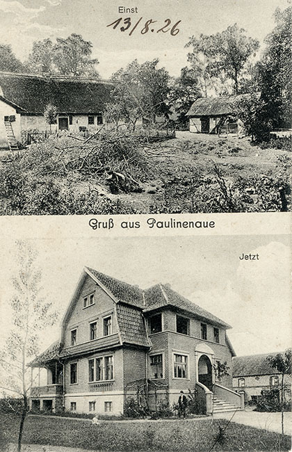 Postkarte Villa Schumacher, 1920er Jahre