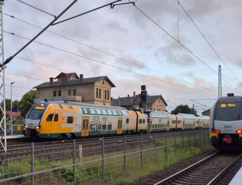 Bahnsperrung endet: Bericht von erster Zugdurchfahrt